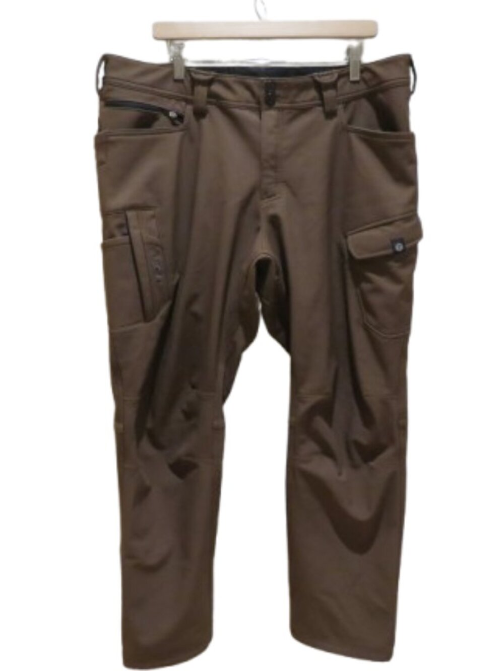 TRUEWERK T2 WerkPant Brown 38 x 30 Technical Utility Carpenter Workwear Outdoor